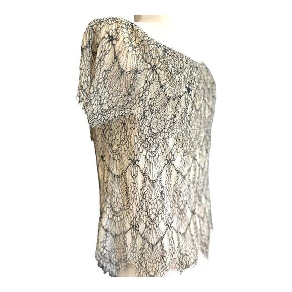 Daily Look - Women's Off Shoulder Lace Blouse Size Small - Picture 6 of 12